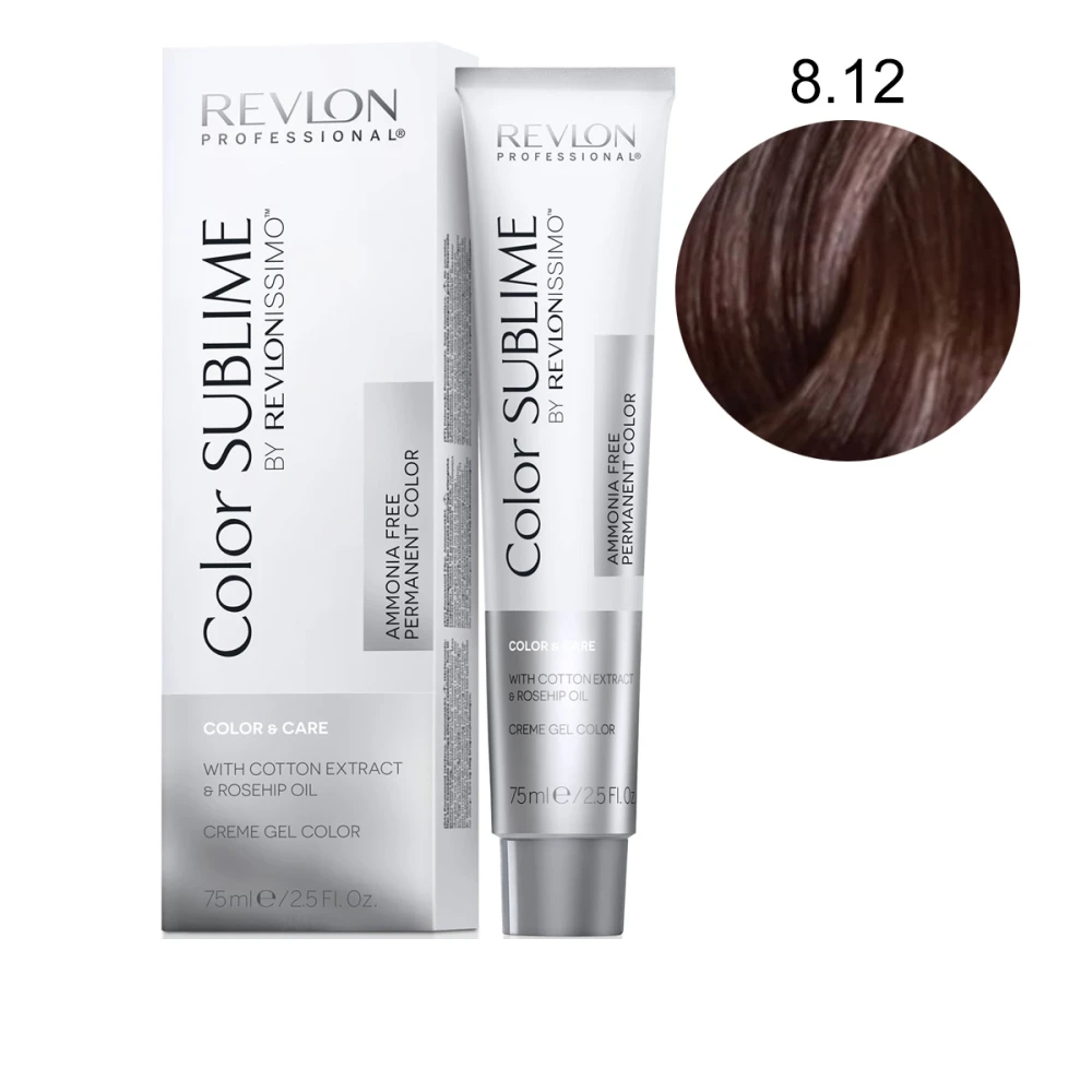 Краска безаммиачная REVLON Color SUBLIME 75 мл (8-12)