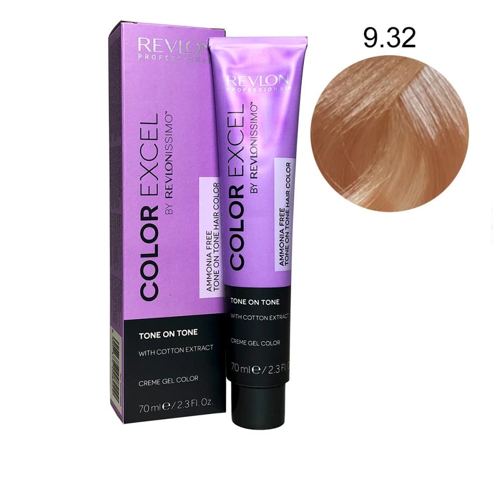 Краска безаммиачная REVLON Color EXEL 70 мл (9-32)