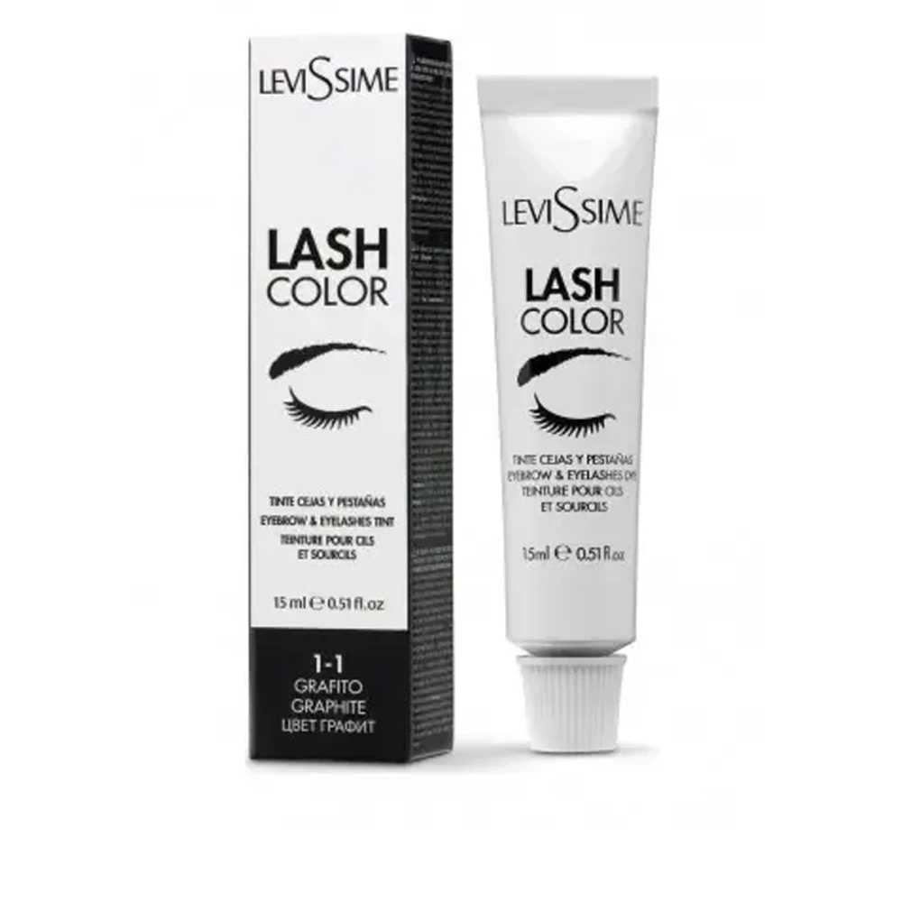 Краска для ресниц и бровей Levissime 15 мл (Графит)