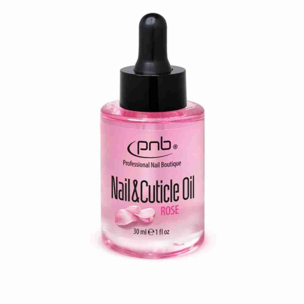 Олія PNB Nail & Cuticle Oil Rose для нігтів та кутикули з розою 30 мл