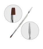 Кисть прямая для акригеля + лопатка (№6)