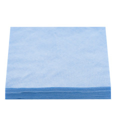 Серветки нарізані 20х20 сітка 50 шт (Блакитний)