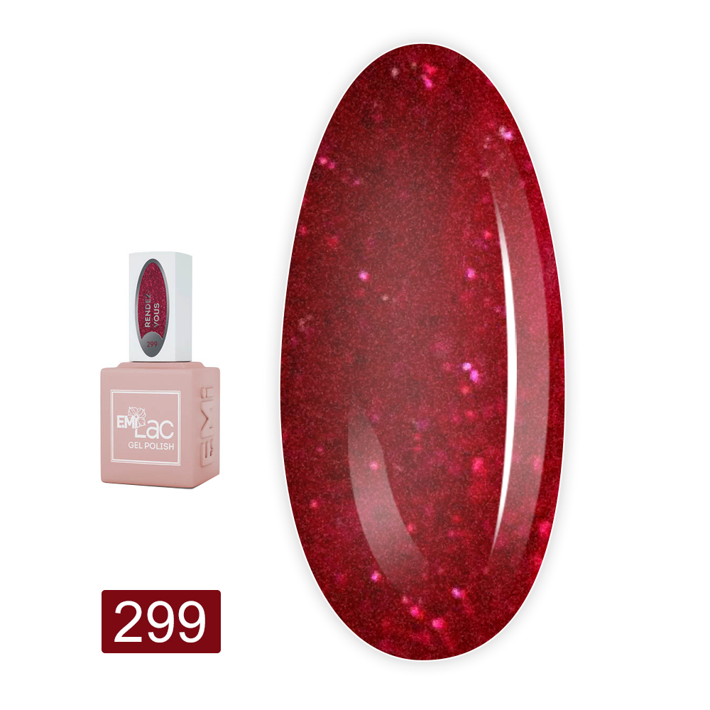Гель лак E MiLac 6 мл (299 Рандеву)