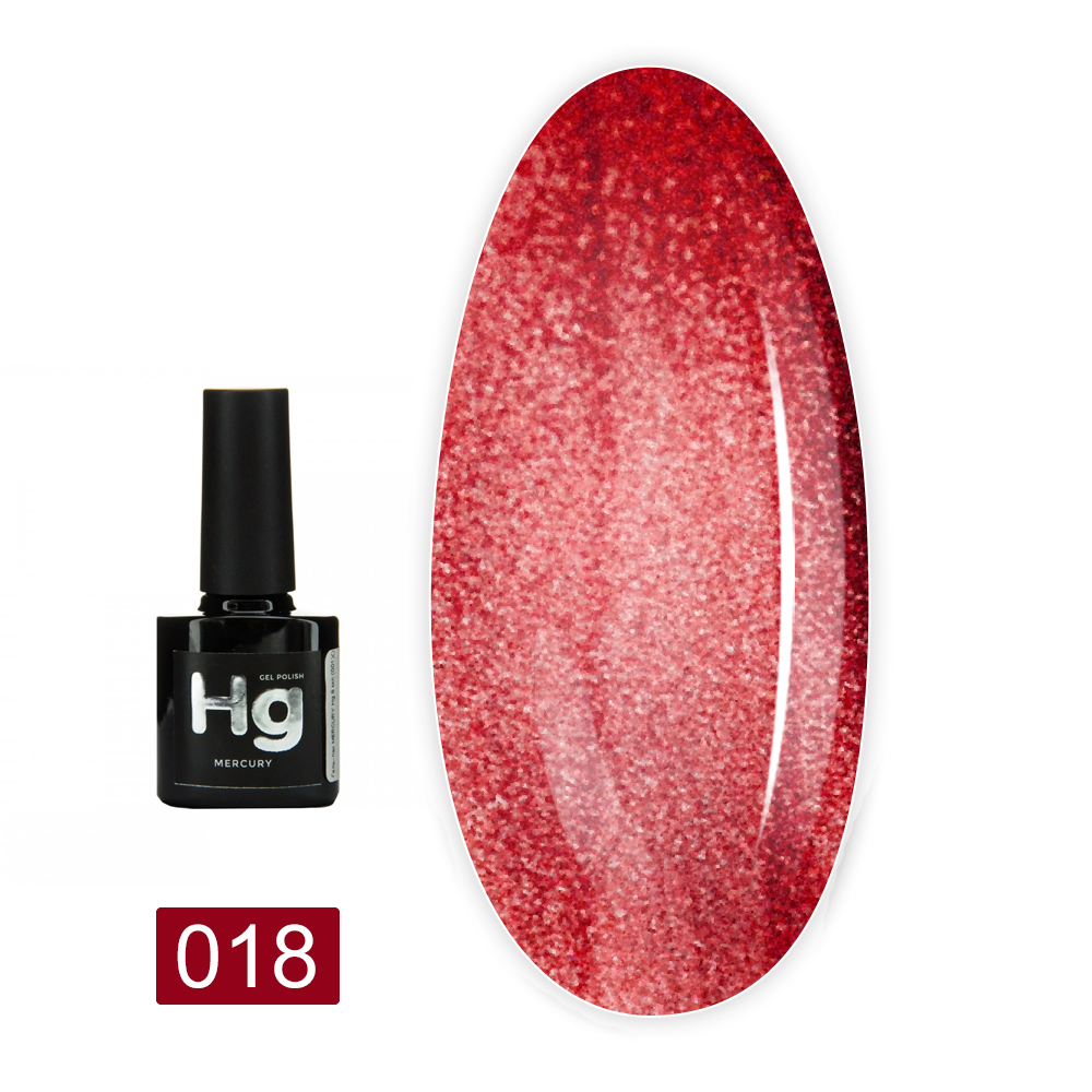 Гель лак MERCURY Hg FRC Beauty 8 мл (018)
