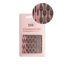 Наклейки для ногтей E.MI Charmicon 3D Silicone Stickers (157 Ремни)