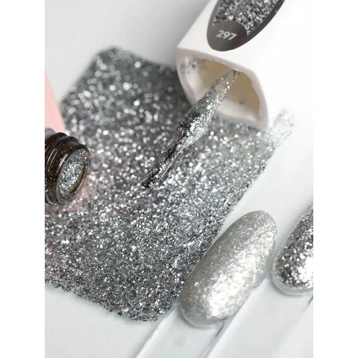 Гель-лак E MiLac 9 мл (297 Бенгальські вогні)