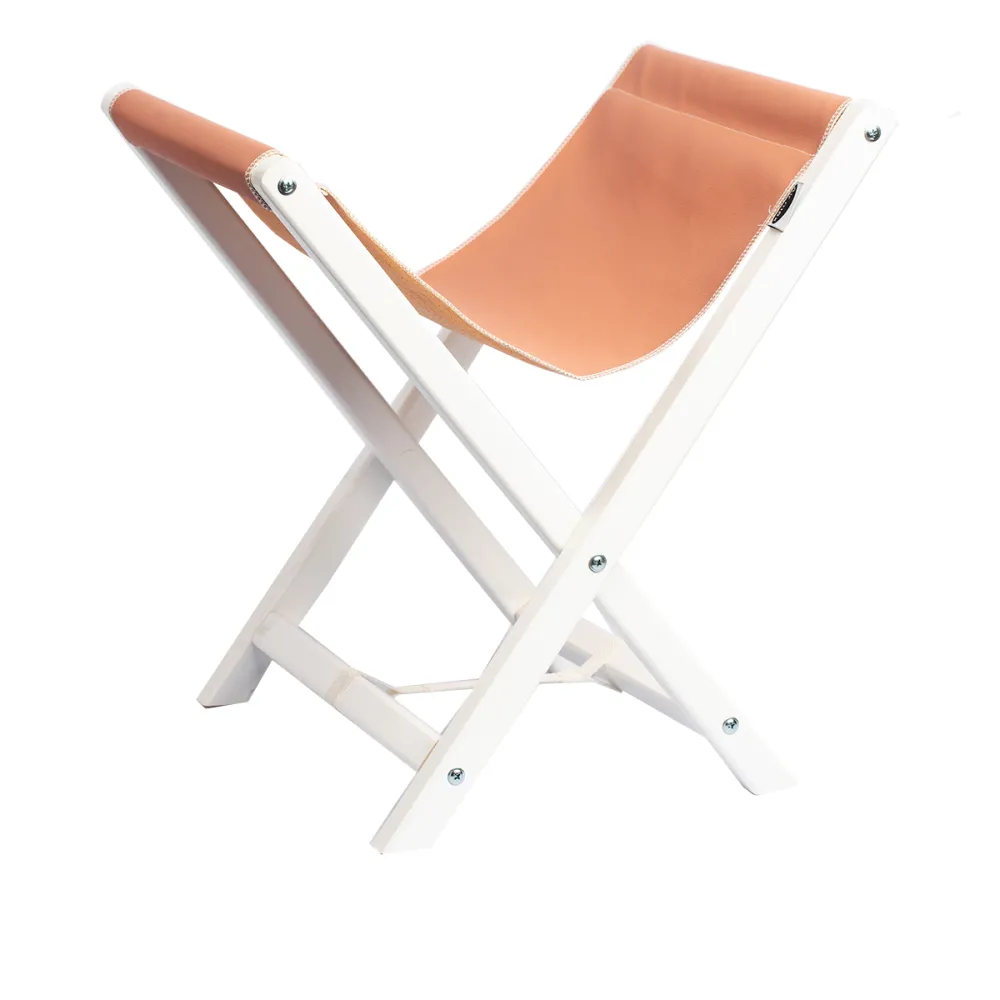 Подставка под сумку на белых ножках AirMax (Пудра)