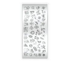 Пластина для стемпінгу ТАКІ ТАК міні (02 HOLIDAY)