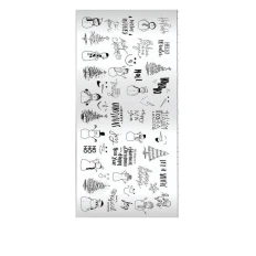 Пластина для стемпінгу ТАКІ ТАК міні (03 HOLIDAY)