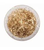 Фольга сусальное золото "Нитки" FRC Beauty (Золото)