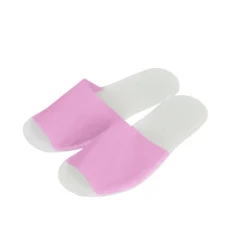 Тапочки Doily Panni Mlada одноразовые 4 мм р. 36-40 1 пара (Розовый)