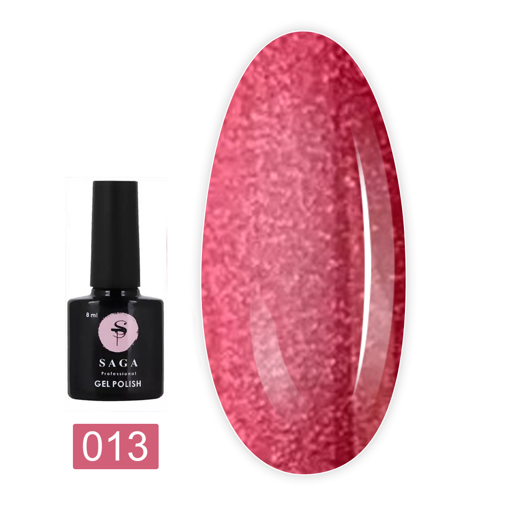 Гель лак Saga Cat shine 8 мл (013)