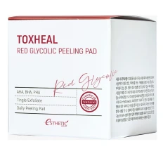 Пілінг-подушечки для обличчя Esthetic House Toxheal Red Glyucolic Peeling Pad 100 мл (100 шт)