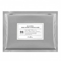 Тканинна маска для обличчя DR. ALTHEA Pore-Control Charcoal 5 шт
