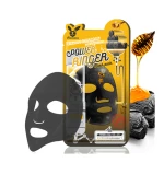 Маска Elizavecca очищающая питательная с древесным углем и медом Black Charcoal Honey Deep