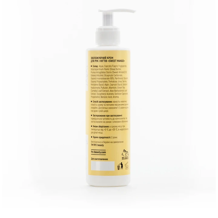 Зволожуючий крем для рук FRC 250 мл (Sweet Mango)