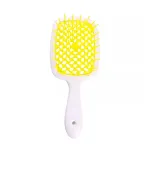 Расческа SuperBrush JANEKE (SP226BIA белый-желтый неон)