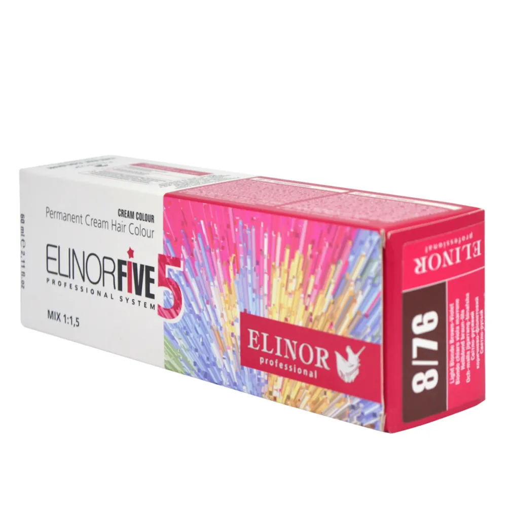 Краска-уход за волосами ELINOR Five5 (8-76)