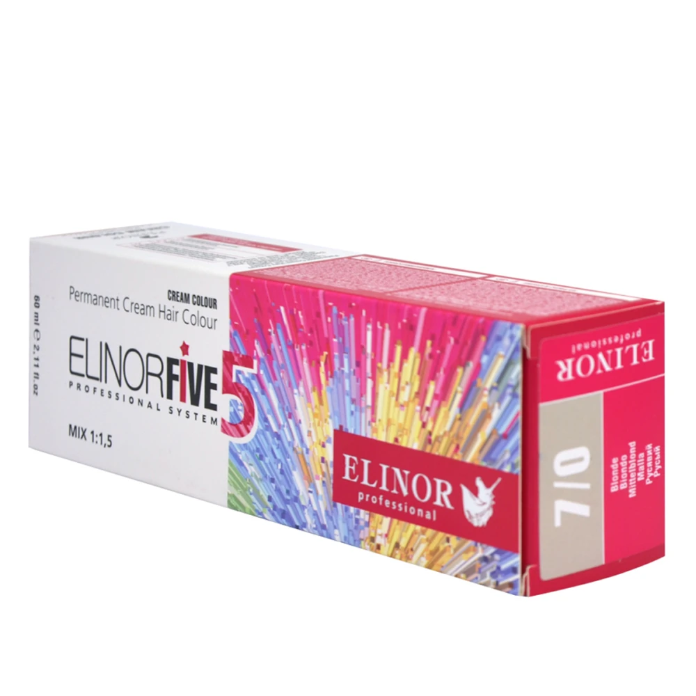 Фарба-догляд за волоссям ELINOR Five5 (7-0)