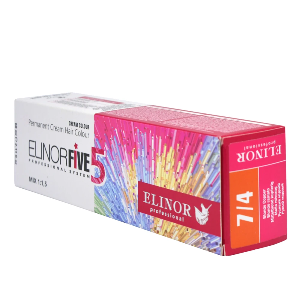 Краска-уход за волосами ELINOR Five5 (7-4)