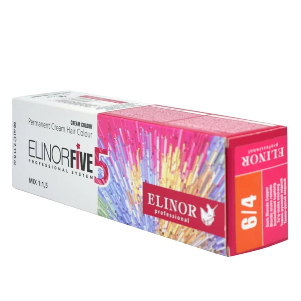 Краска-уход за волосами ELINOR Five5 (6-4)