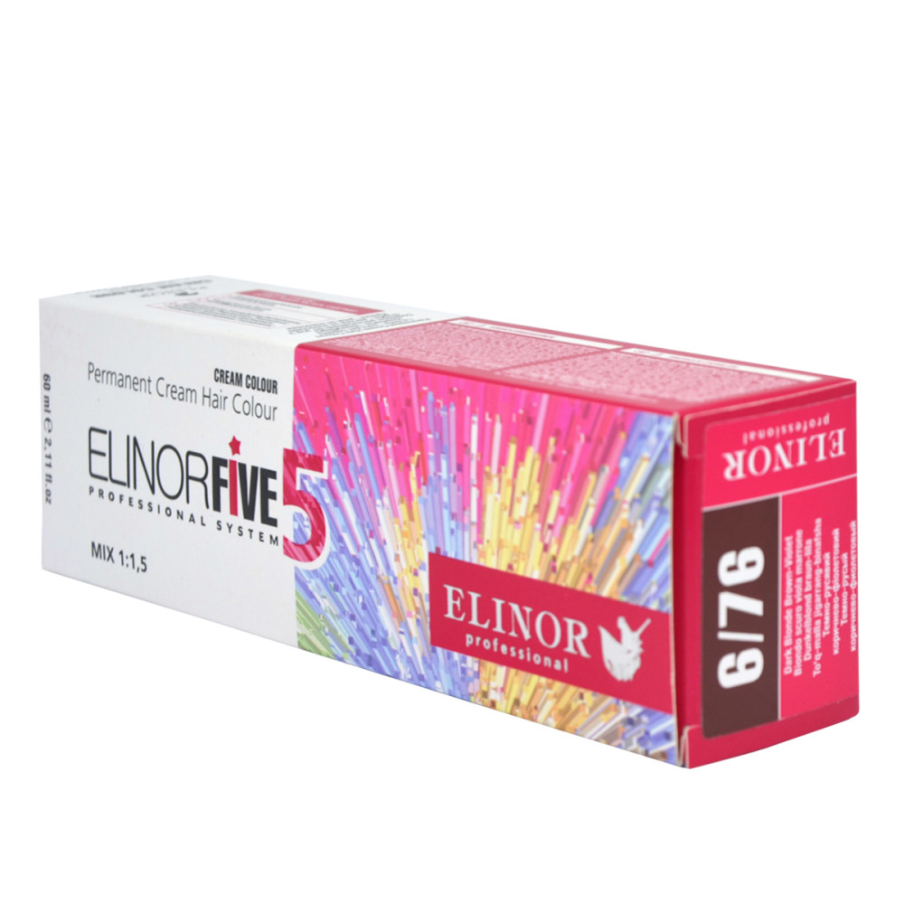 Краска-уход за волосами ELINOR Five5 (6-76)