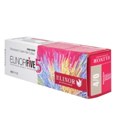 Фарба-догляд за волоссям ELINOR Five5 (4-0)