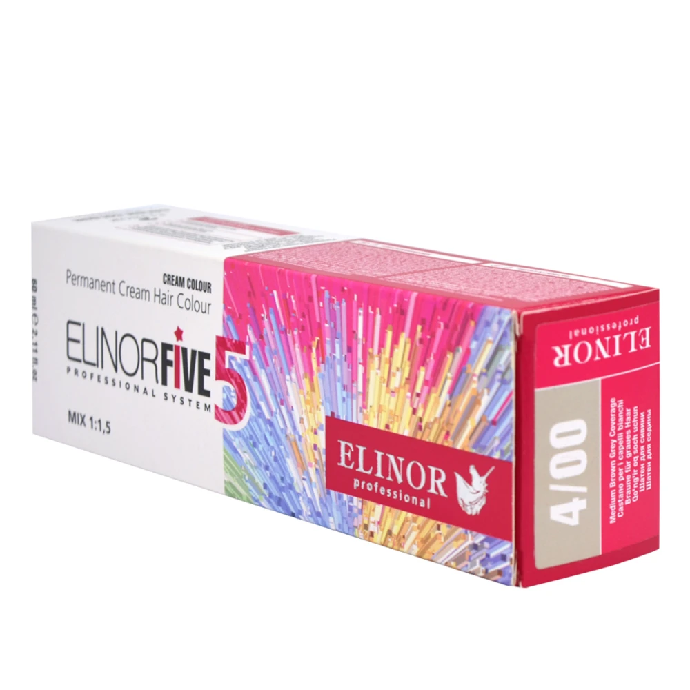 Краска-уход за волосами ELINOR Five5 (4-00)