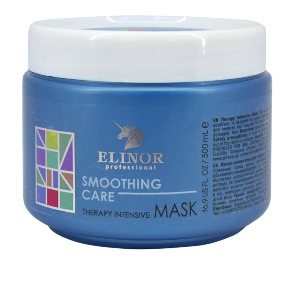 Маска ELINOR Smoothing Care для гладкости и блеска волос 500 мл