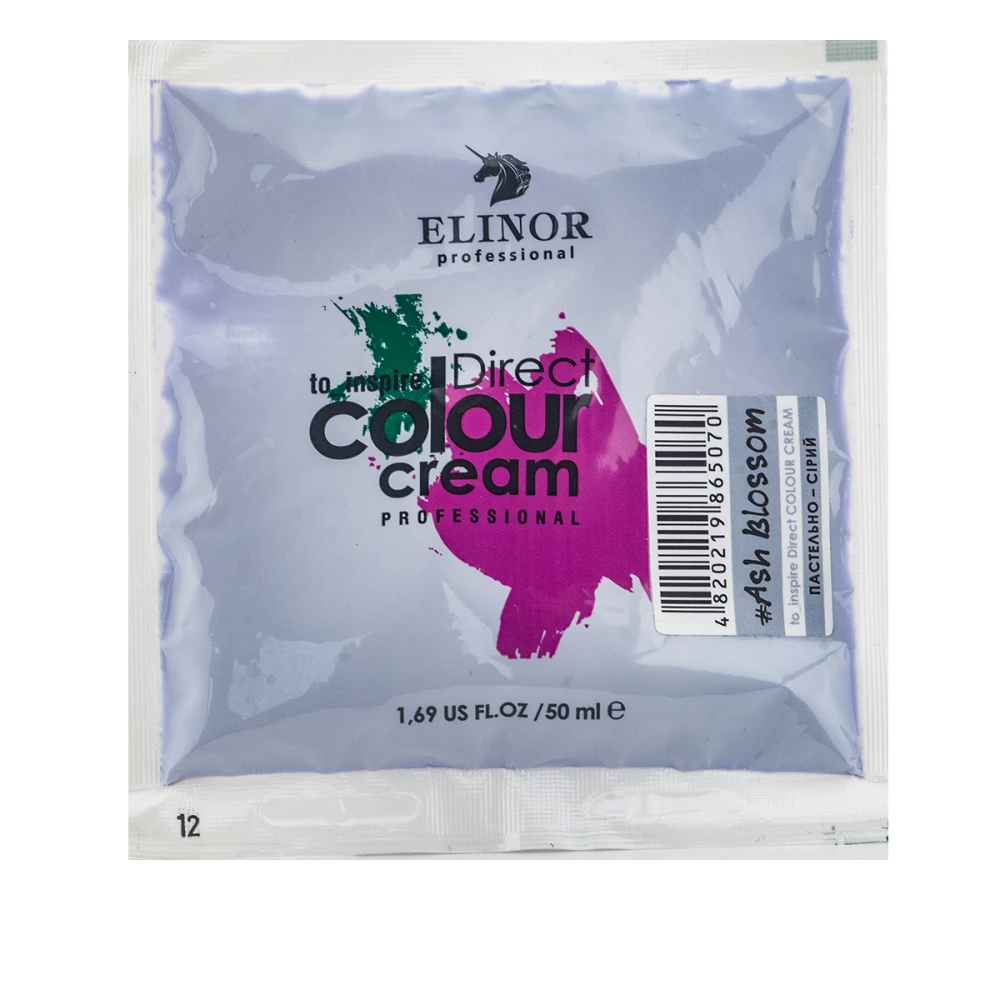 Крем тонирующий для волос прямого действия ELINOR To Inspire Direct 50 мл (Пастельно-серый)