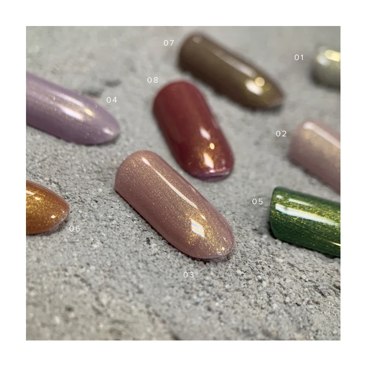 Гель-лак Siller Gold Shine 8 мл (002)