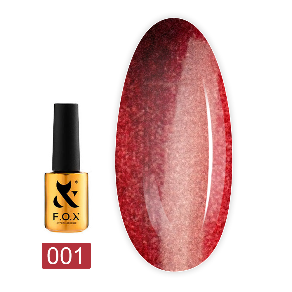 Гель лак FOX Sphynx Cat eye 7 мл (001)