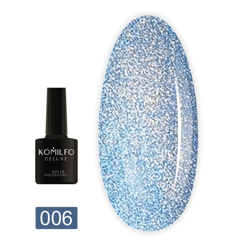 Гель-лак KOMILFO Holographic 8 мл (006)