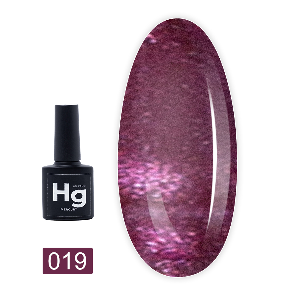 Гель лак MERCURY Hg FRC Beauty 8 мл (019)