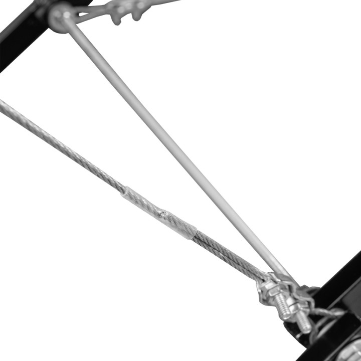 Кушетка Стандарт автомат Аврора с отверстием для лица (Красная)