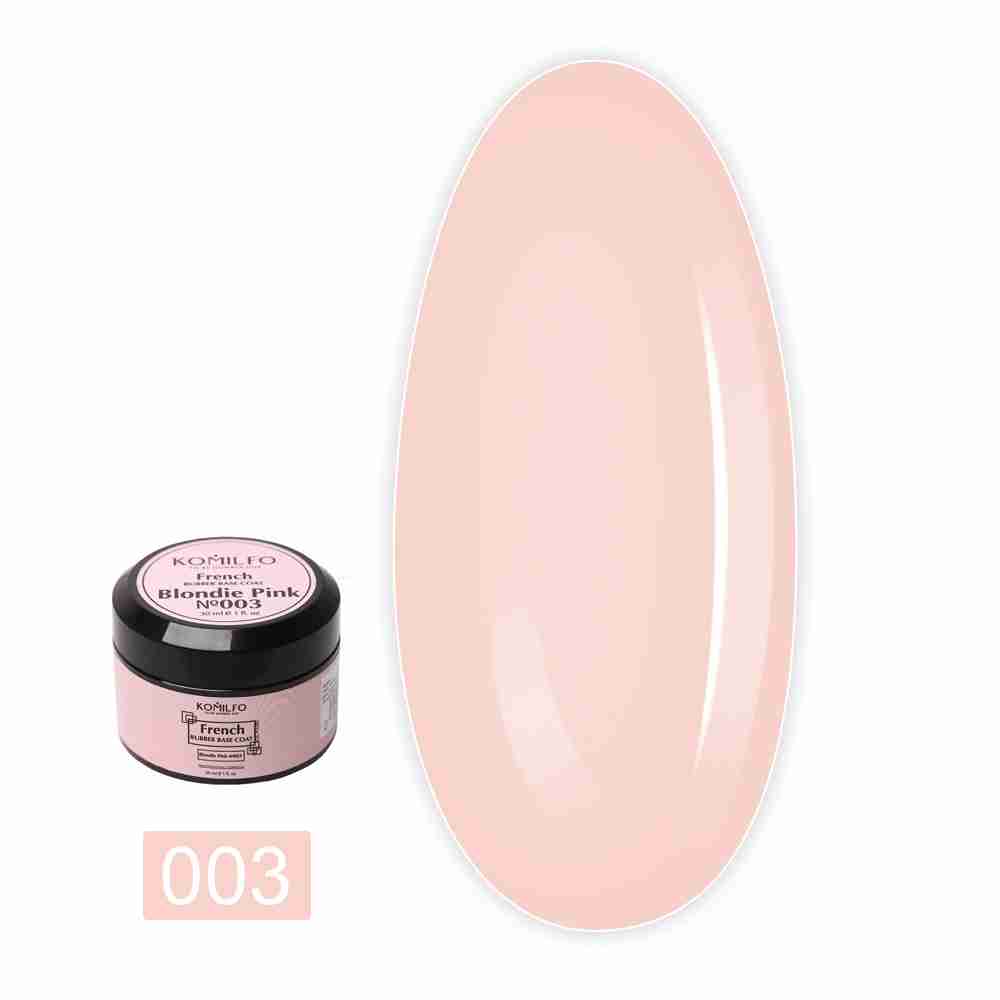 База KOMILFO French Rubber Base 30 мл (003 Blondie Pink)