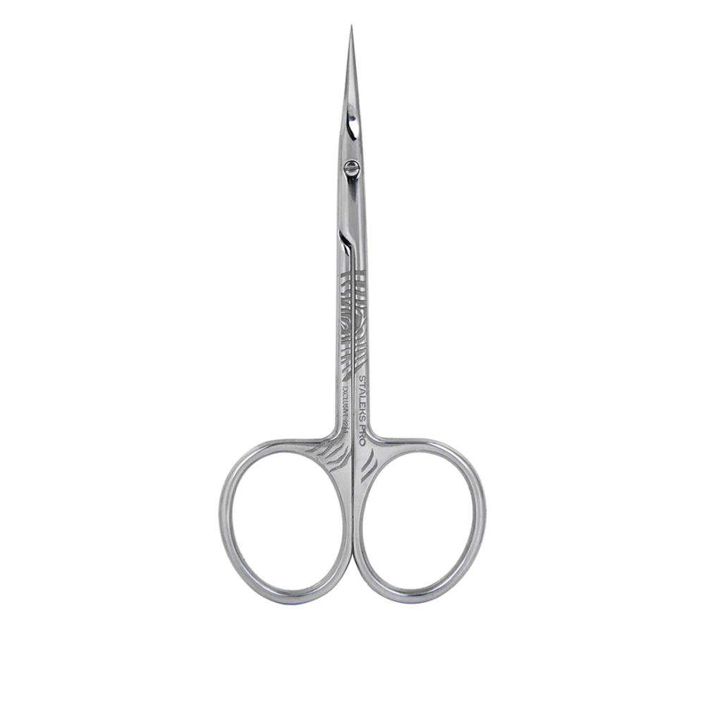 Ножиці Сталекс EXCLUSIVE ЅХ-221 професійні для кутикули (Zebra)