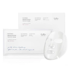Тканинна маска для обличчя комплекс екстрактів DR. ALTHEA Natural Brightening Velvet 6 шт