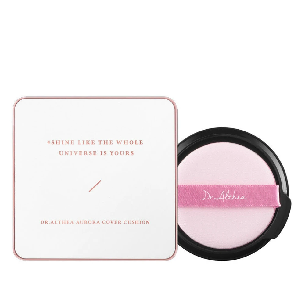 Крем-кушон тональный DR. ALTHEA Aurora Cover Cushion SPF 50+ 15 г 2 шт