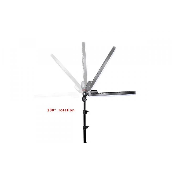 Лампа кольцевая с штативом RL-21 диаметр 55 см 60 Вт