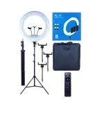 Лампа кольцевая с штативом RL-21 диаметр 55 см 60 Вт