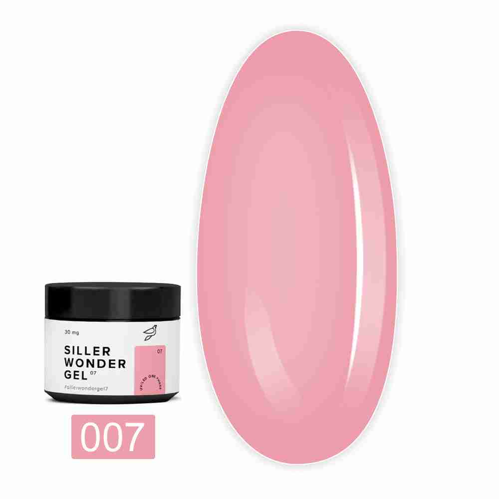 Гель Siller One Phase Wonder Gel UVLED 30 мл (007)