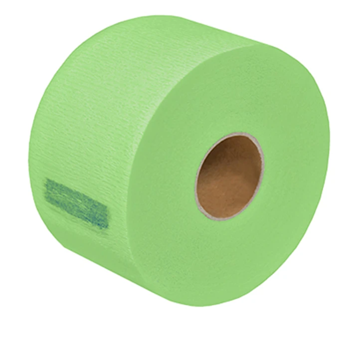 Воротник бумажный для парикмахеров Panni Mlada 100 шт/рул 5 рул/пач (Green apple)