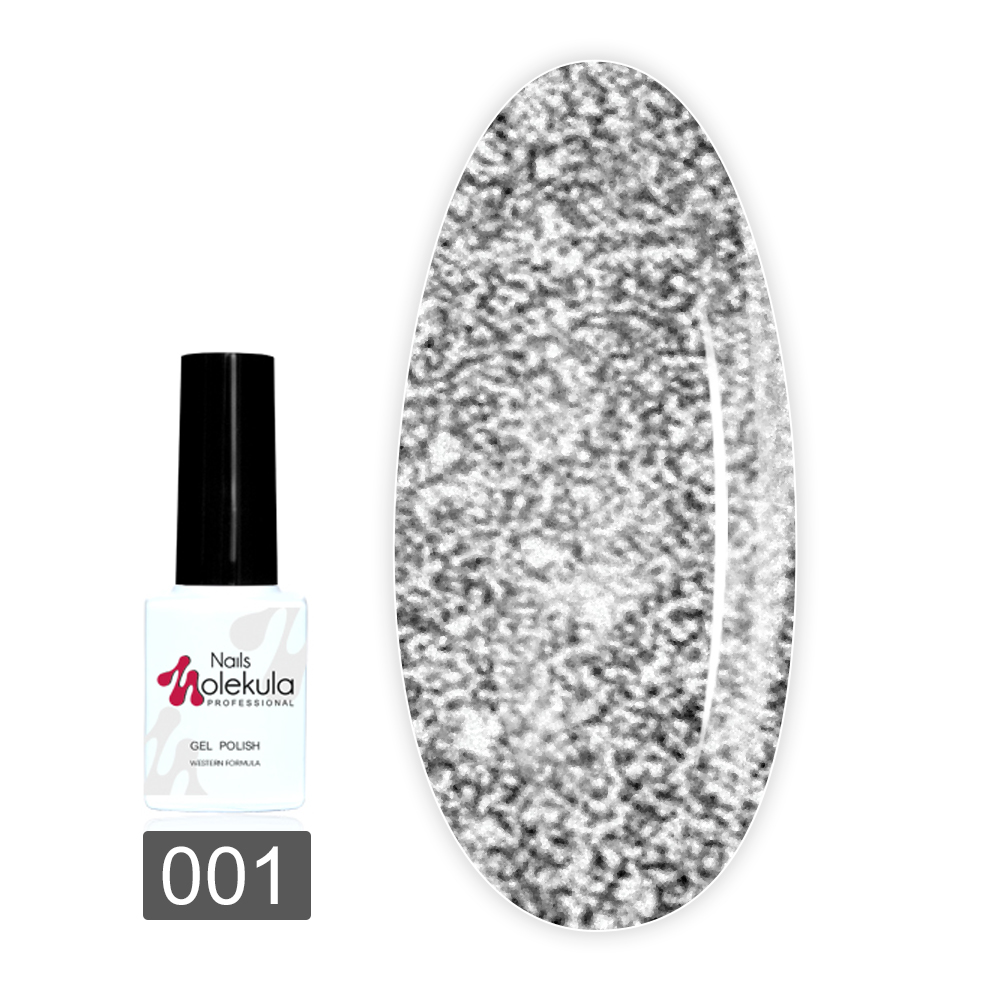 Гель лак светоотражающий Molekula FLASH Effect 6 мл (01)