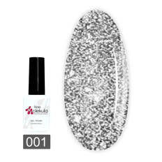 Гель лак светоотражающий Molekula FLASH Effect 6 мл (01)