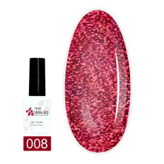 Гель лак светоотражающий Molekula FLASH Effect 6 мл (08)