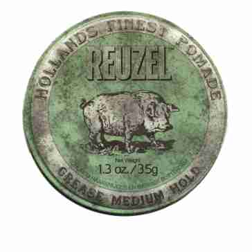 Бриолин Reuzel Grease Medium Hold (Green) 35 г