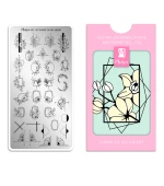 Пластини-міні для стемпінгу Moyra (124)