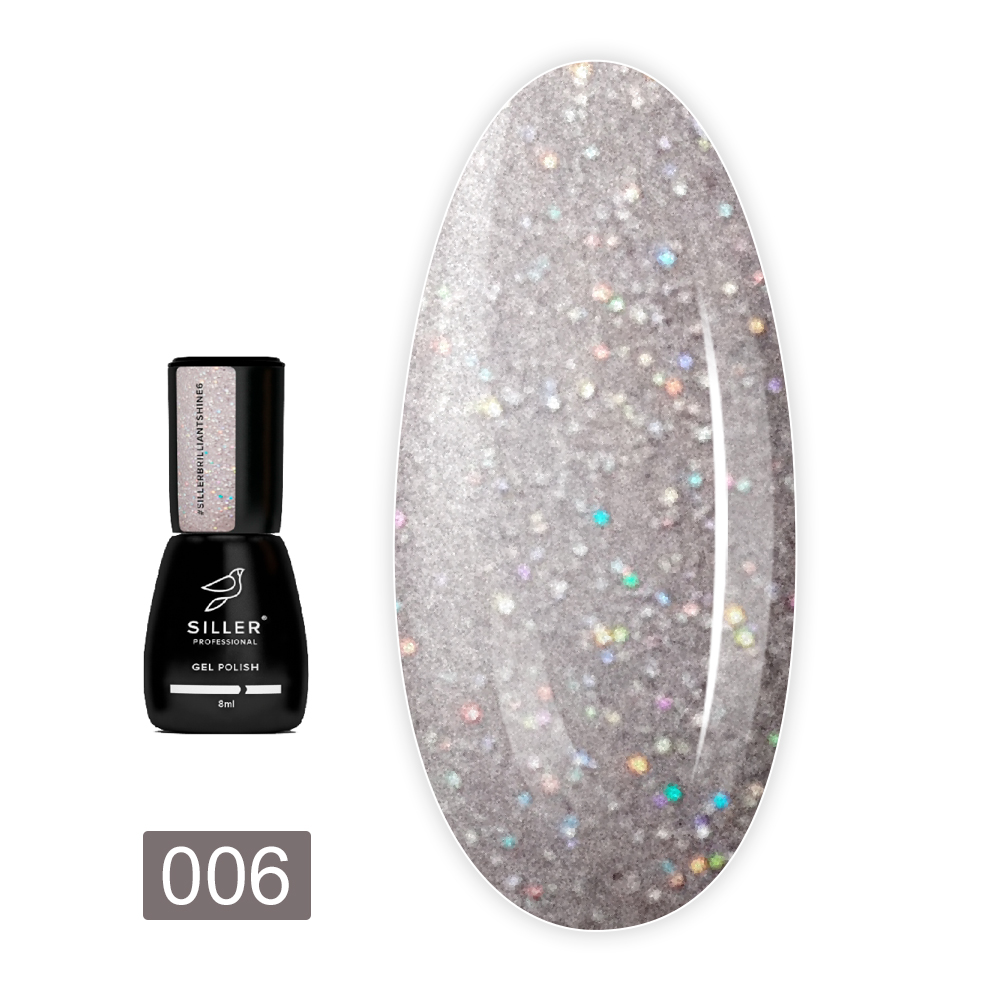 Гель-лак Siller Brilliant Shine 8 мл (006)