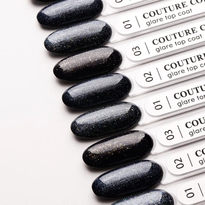 Топ із шиммером без липкого шару COUTURE GLARE Top 9 мл (002)